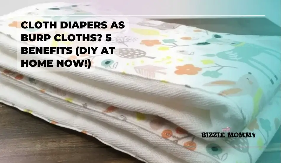 cloth diapers as burp cloths