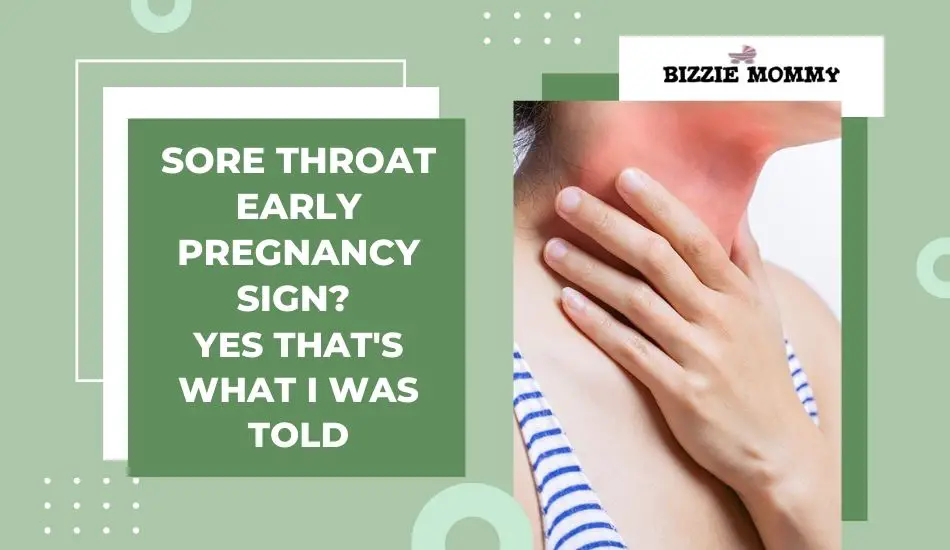 sore throat early pregnancy