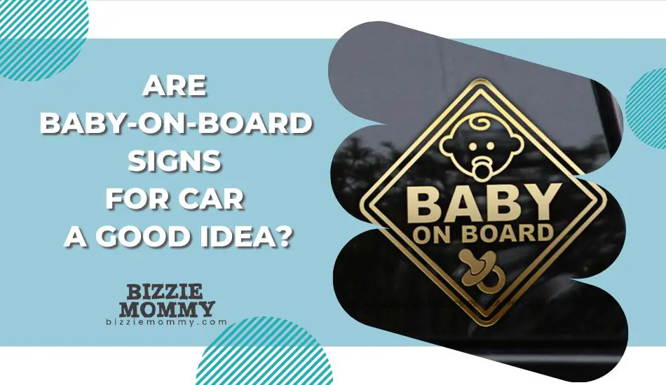 baby on board signs for car