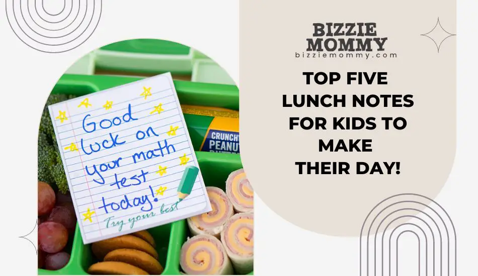 lunch notes for kids